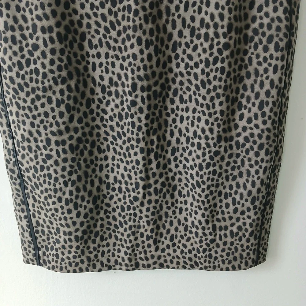 Ann‎ Taylor Women's Size 6 Cheetah Print Pencil Skirt Mini Elastic NWT $49.99!!!